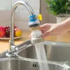 Faucet splash-proof head extender, a water-saving wonder for kitchen and household water use, a universal filter head for pressurized shower heads Application Scenario